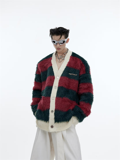 Thickened Christmas Sweater And Scarf For Men