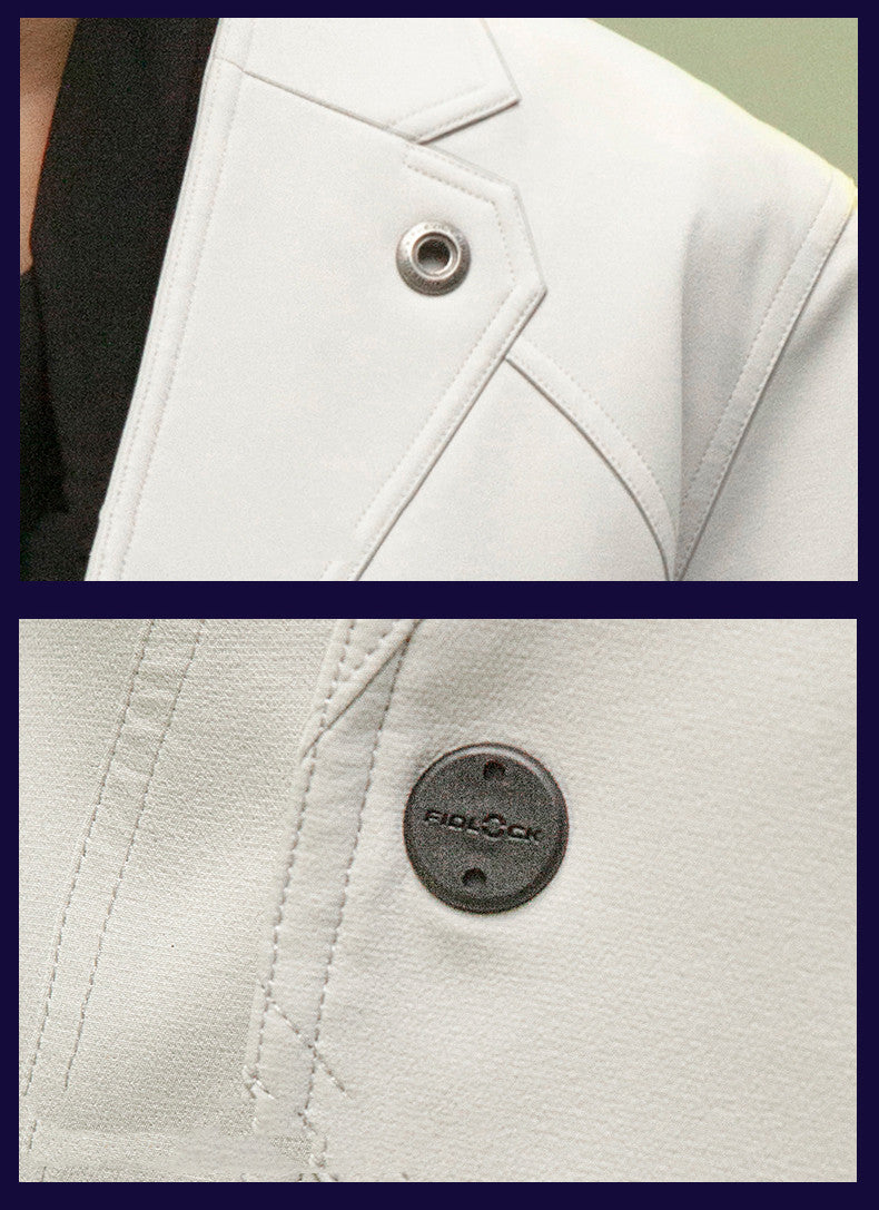 Men's Fashion Minimalist Magnetic Single Button Casual Suit