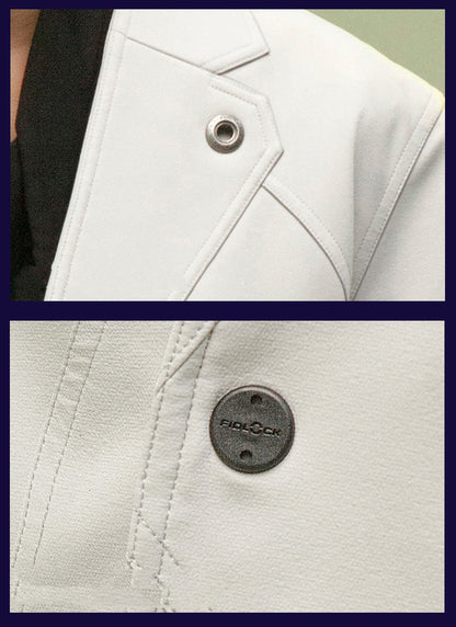 Men's Fashion Minimalist Magnetic Single Button Casual Suit
