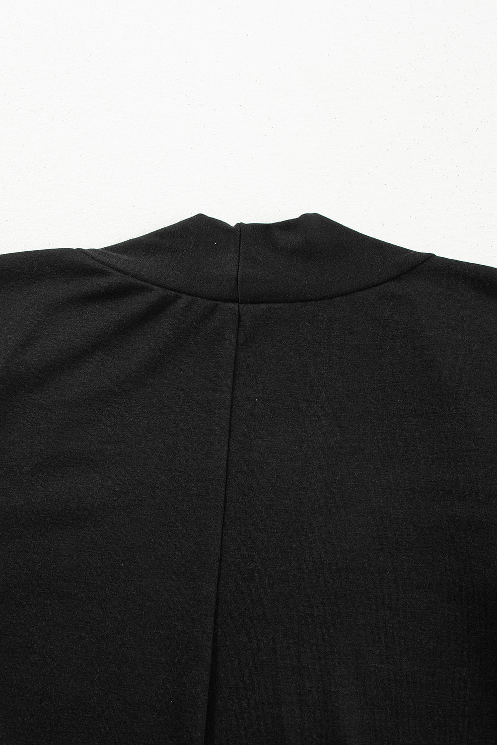 Black Split Long Cardigan and Skinny Pants Lounge Set - Viraxa