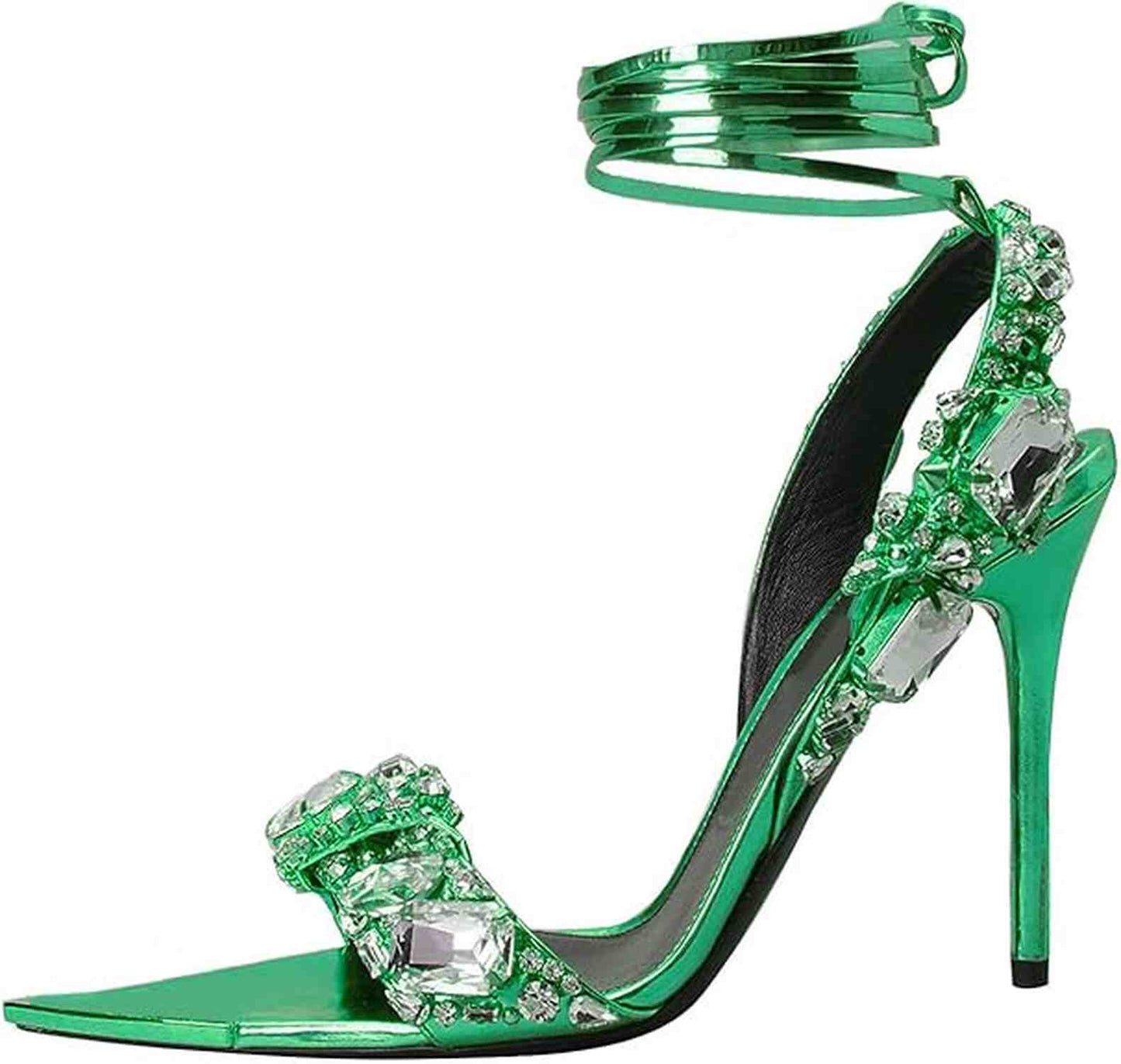High Heel Pointed 10 cm Sandals - Viraxa