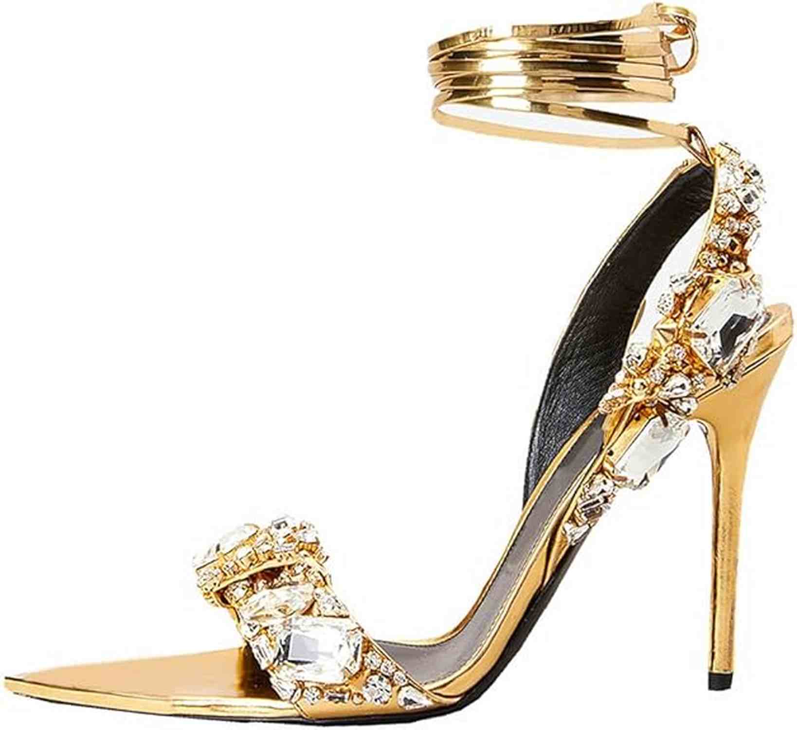 High Heel Pointed 10 cm Sandals - Viraxa