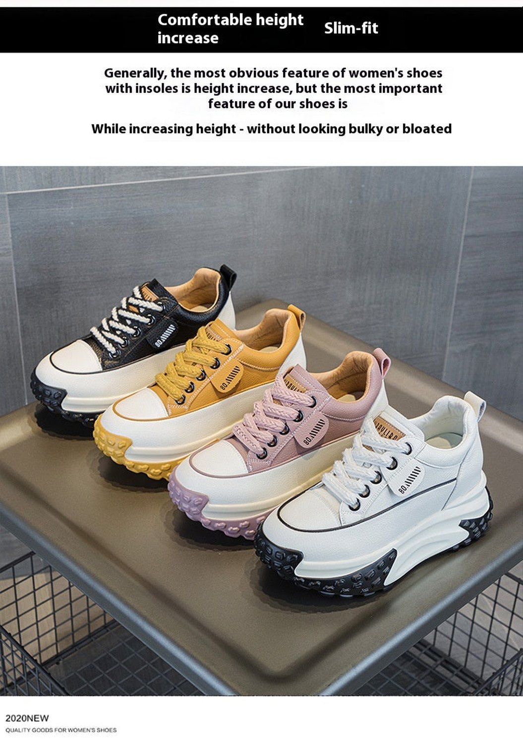 Women's Retro Fashion And Personalized Platform Shoes - Viraxa