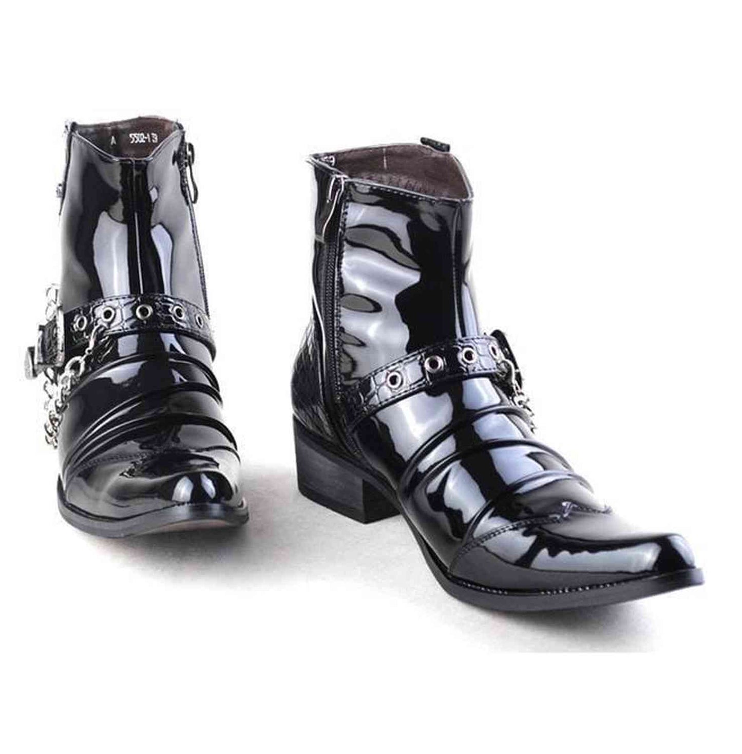 European And American Western Style Martin Boots Pointed Toe - Viraxa