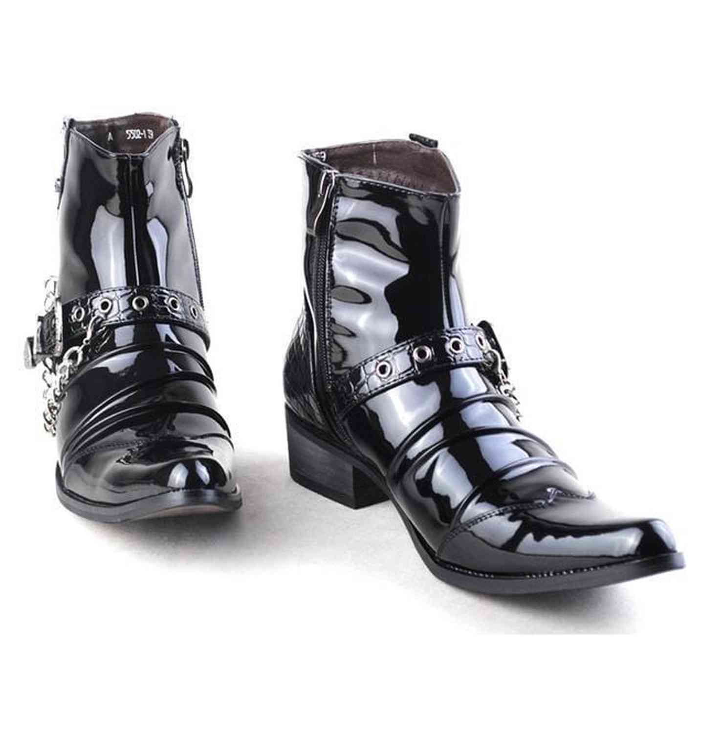 European And American Western Style Martin Boots Pointed Toe - Viraxa
